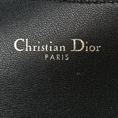 Christian Dior Grained Calfskin Saddle 5-Gusset Card Holder Black 6 of 11