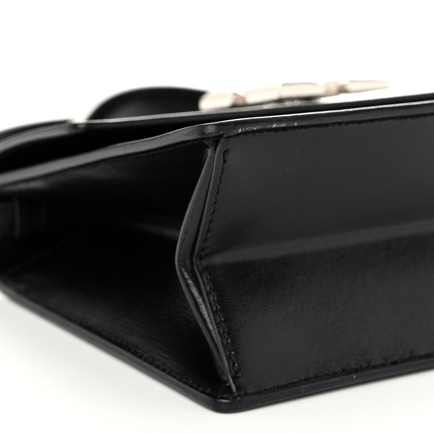 Off-White Calfskin Salary Jitney 1.4 Shoulder Bag Black 9 of 15