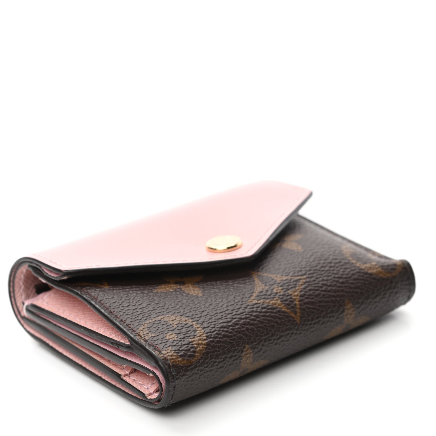 Louis Vuitton Monogram Zoe Wallet Rose Ballerine 4 of 6