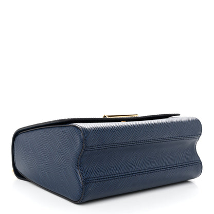 Louis Vuitton Epi Twist Shoulder Bag MM Indigo 5 of 11