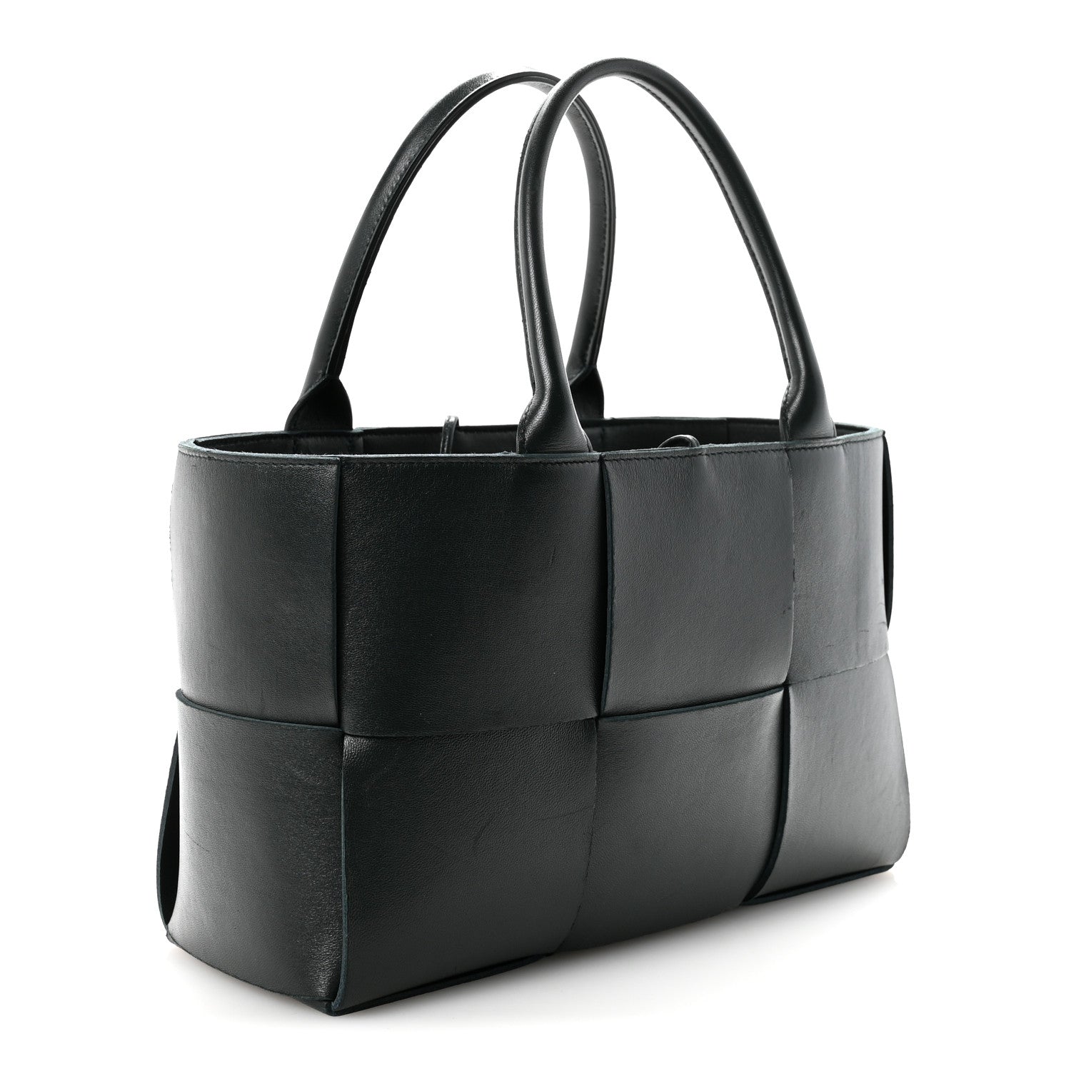 Bottega Veneta Nappa Maxi Intrecciato Small Arco Tote Inkwell 4 of 10
