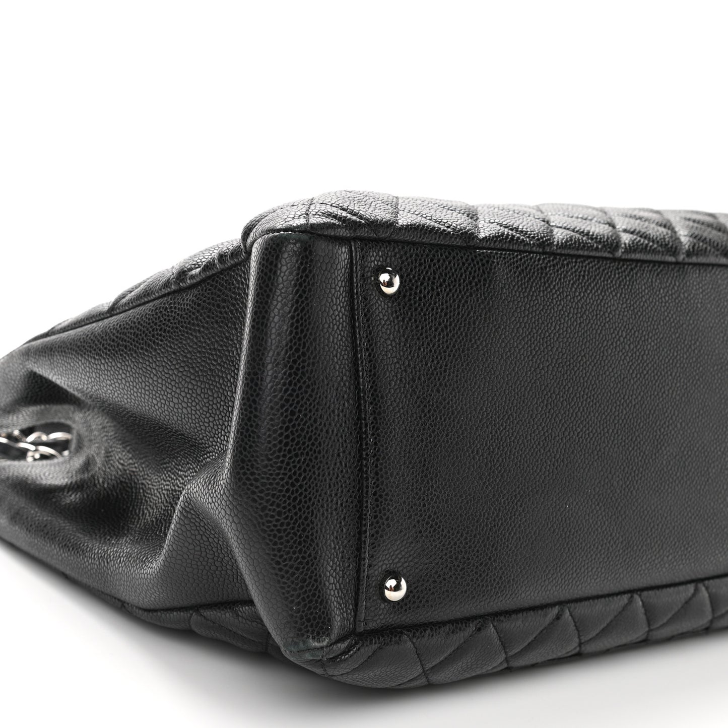 Caviar Quilted XL Grand Shopping Tote GST Black