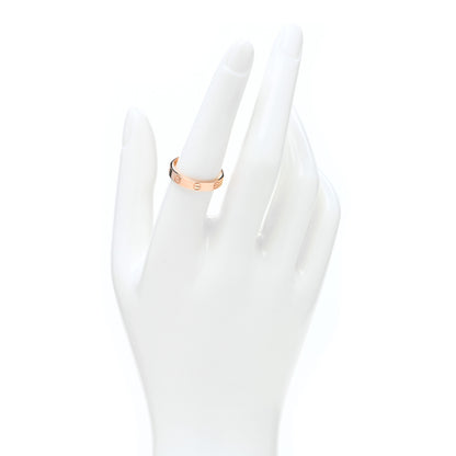 Cartier 18K Pink Gold 3.5mm LOVE Wedding Band Ring 56 7.75 2 of 5