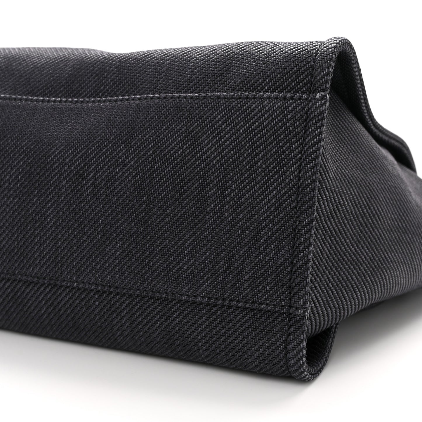 Canvas Medium Deauville Tote Black