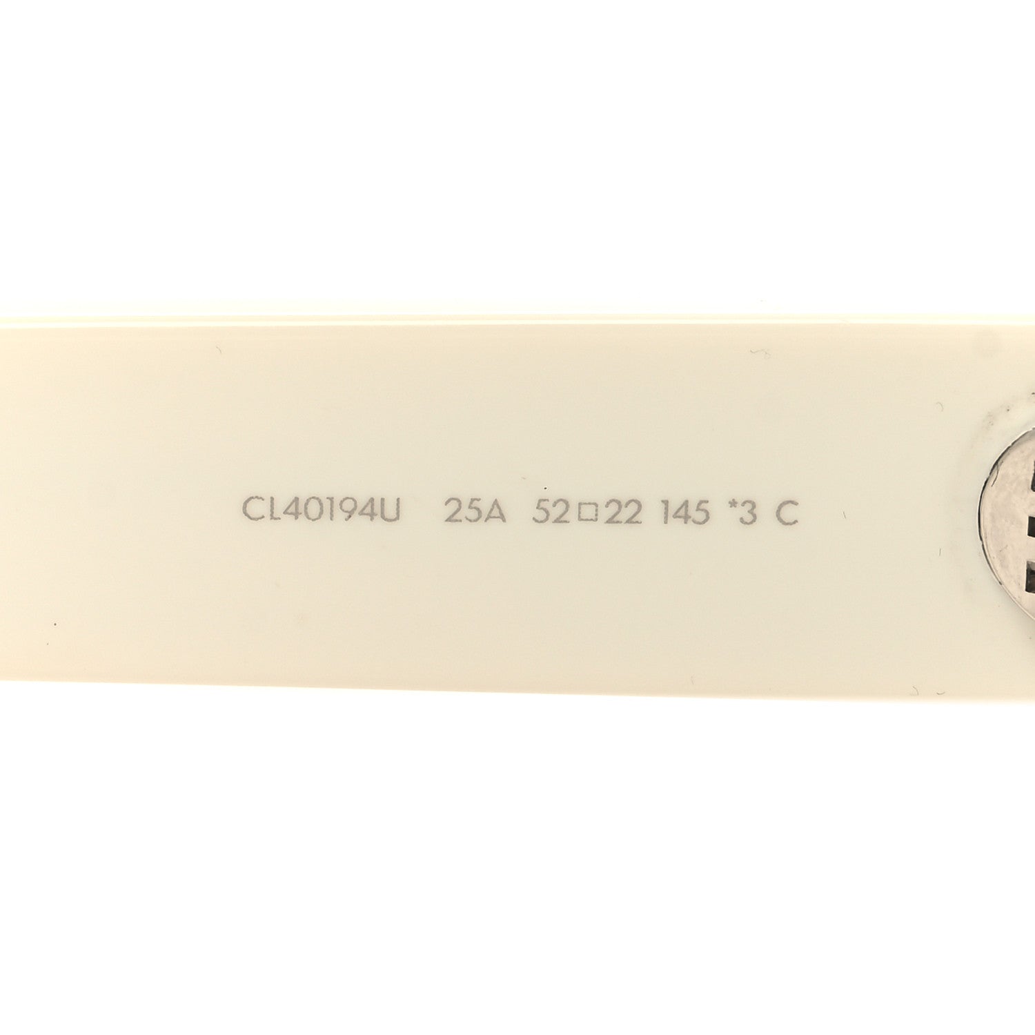 Celine Acetate Triomphe 01 Sunglasses CL 40194U White 6 of 7