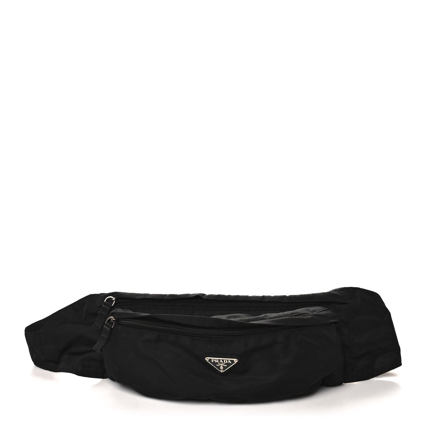 Tessuto Nylon Montagna Belt Bag Black