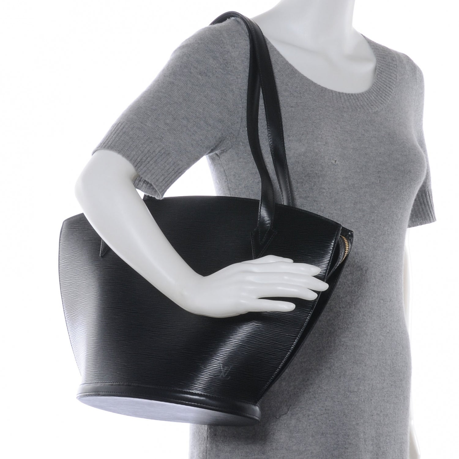 Louis Vuitton Epi Saint Jacques PM Black 2 of 8