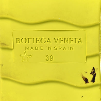 Bottega Veneta Mesh Lambskin Sporty Web Stretch Ankle Tie Espadrilles 39 Kiwi 7 of 8