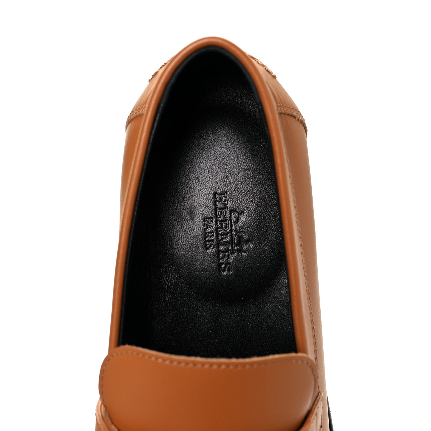 Calfskin Womens Destin Loafer 36 Naturel