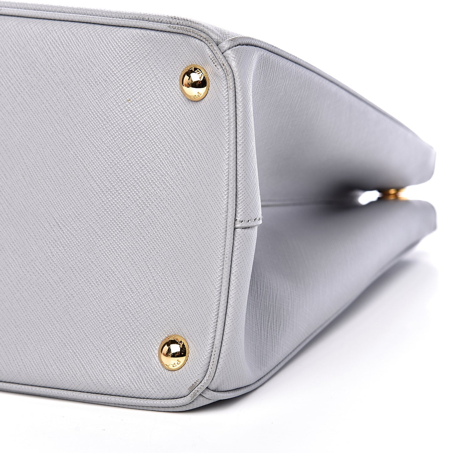 Saffiano Medium Galleria Double Zip Tote Granito