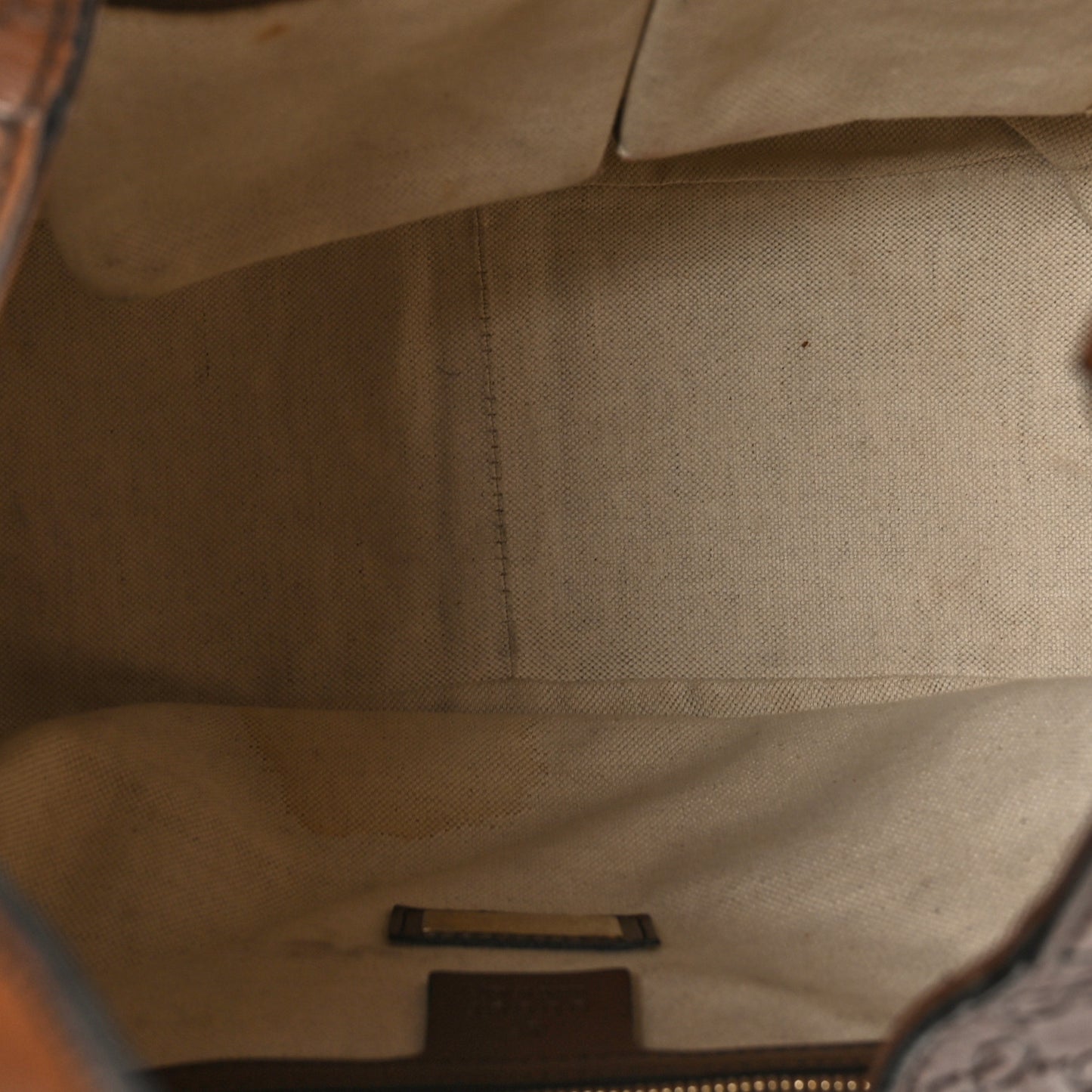 Guccissima Medium Emily Hobo Brown