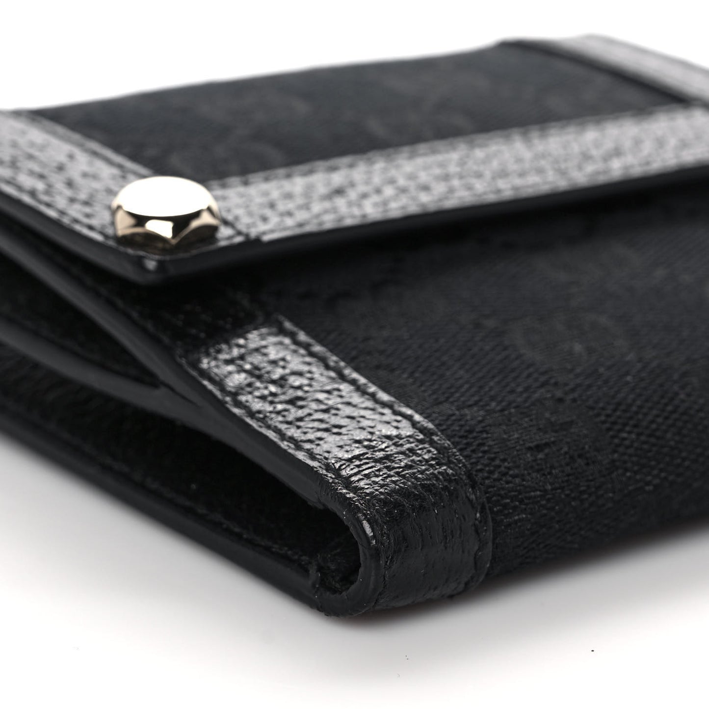 Monogram Charmy French Flap Wallet Black
