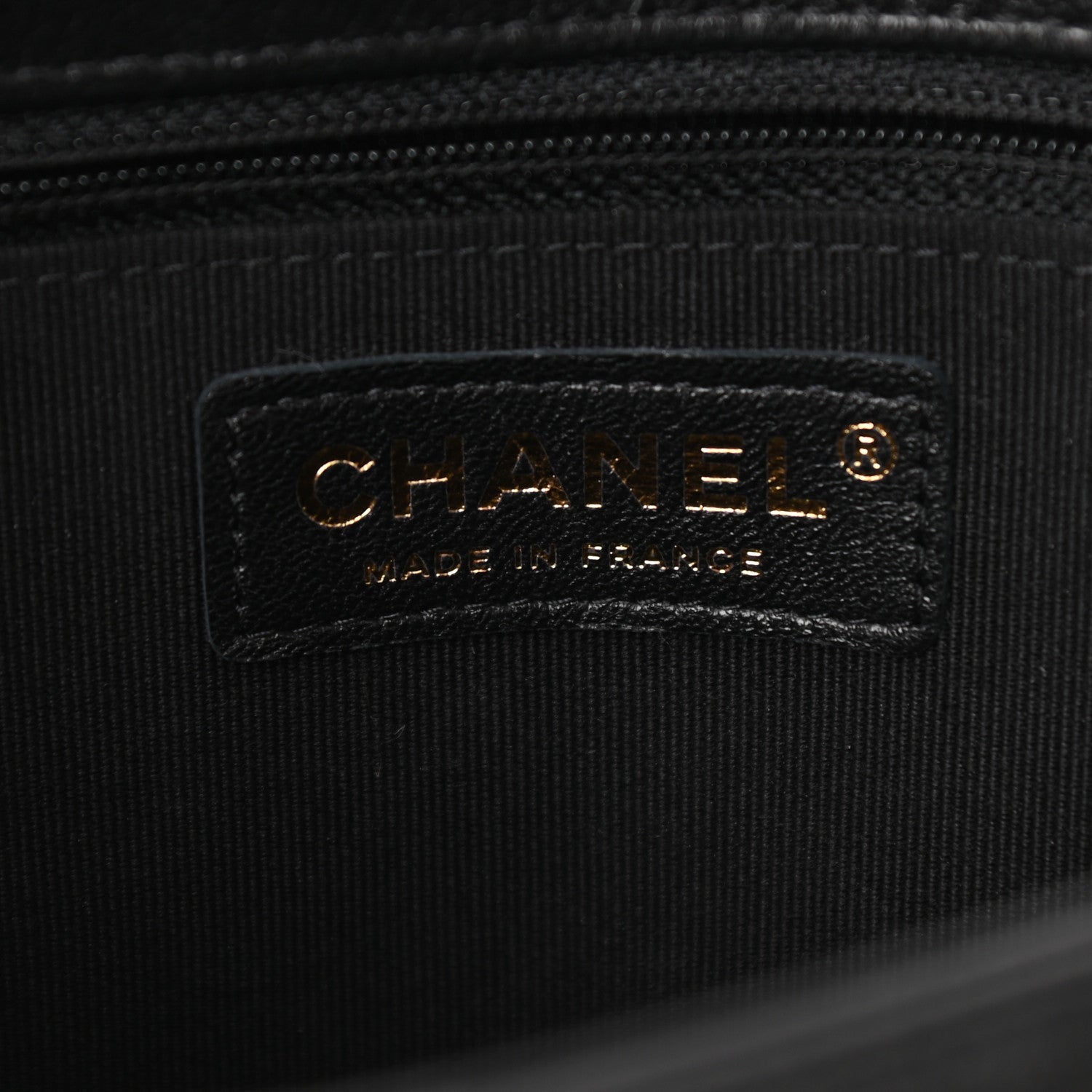 Chanel Lambskin Quilted Mini Logo Square Flap Black 6 of 11