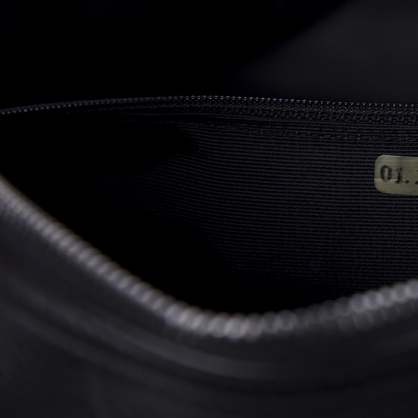 Caviar Patent Quilted Large Bowler Black