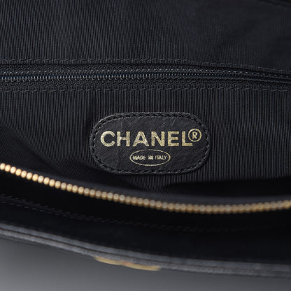 Chanel Caviar Quilted CC Shopping Tote Black 6 of 11