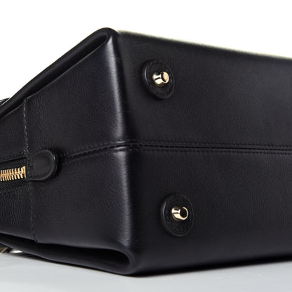 Christian Dior Calfskin Top Handle Flap Black 8 of 9