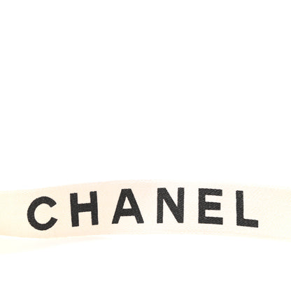 Chanel Logo Suspenders Black White 10 of 10
