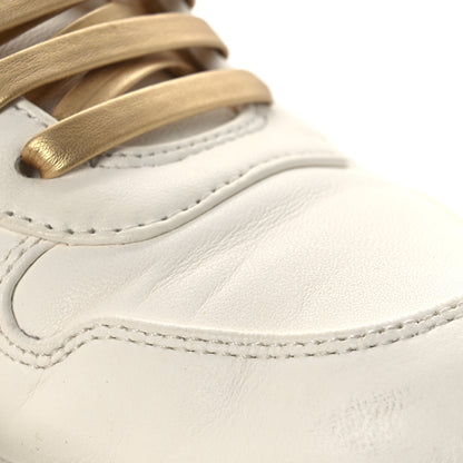 Prada Nappa Metal Triangle Logo Womens Prax 01 45mm Sneakers 36.5 Avorio 14 of 15