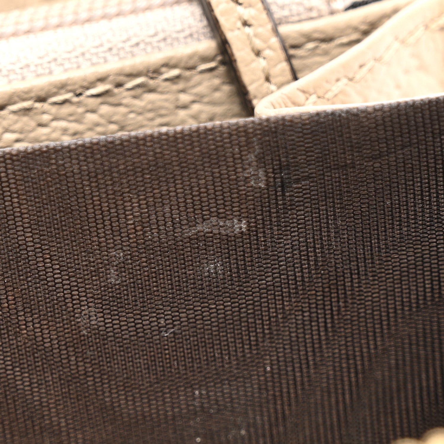 Gucci GG Supreme Monogram Textured Dollar Calfskin Web Ophidia Zip Around Wallet Beige Mystic White Oatmeal 8 of 8