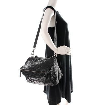 Givenchy Tumbled Sheepskin Medium Pandora Black 2 of 7