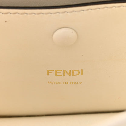 Fendi TPU FF Vitello Century F is Fendi Small Kan I Shoulder Bag White 6 of 19
