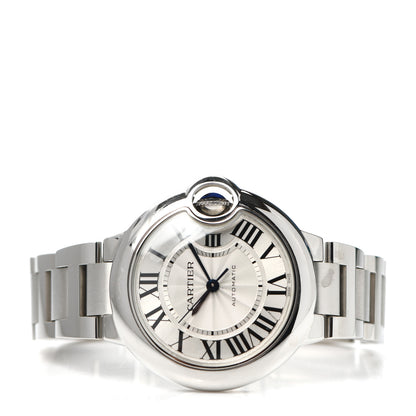 Cartier Stainless Steel 33mm Ballon Bleu De Cartier Automatic Watch 2 of 4