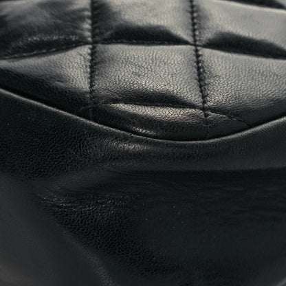 Chanel Lambskin Quilted Shoulder Bag Black 10 of 19