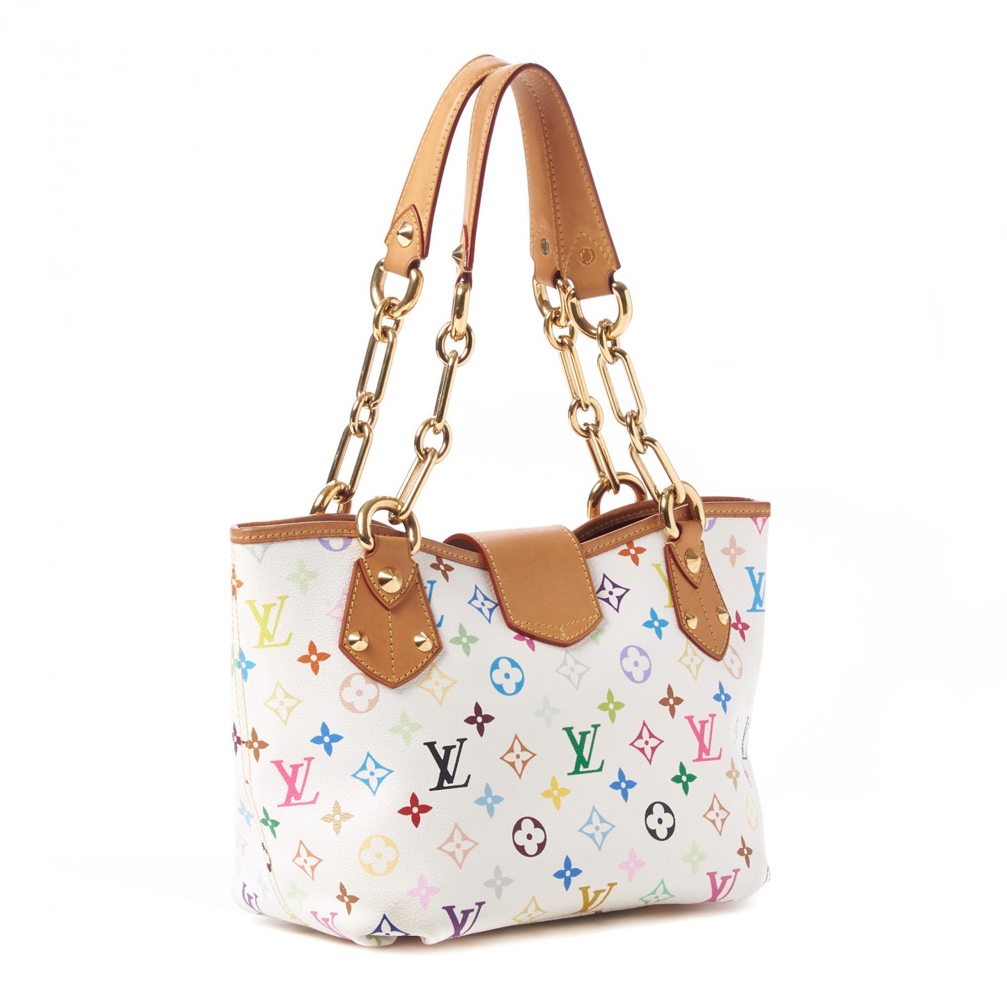 Monogram Multicolor Annie MM White