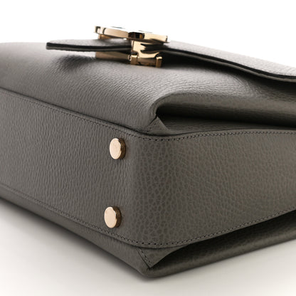 Gucci Dollar Calfskin Interlocking G Top Handle Shoulder Bag Loess 11 of 11