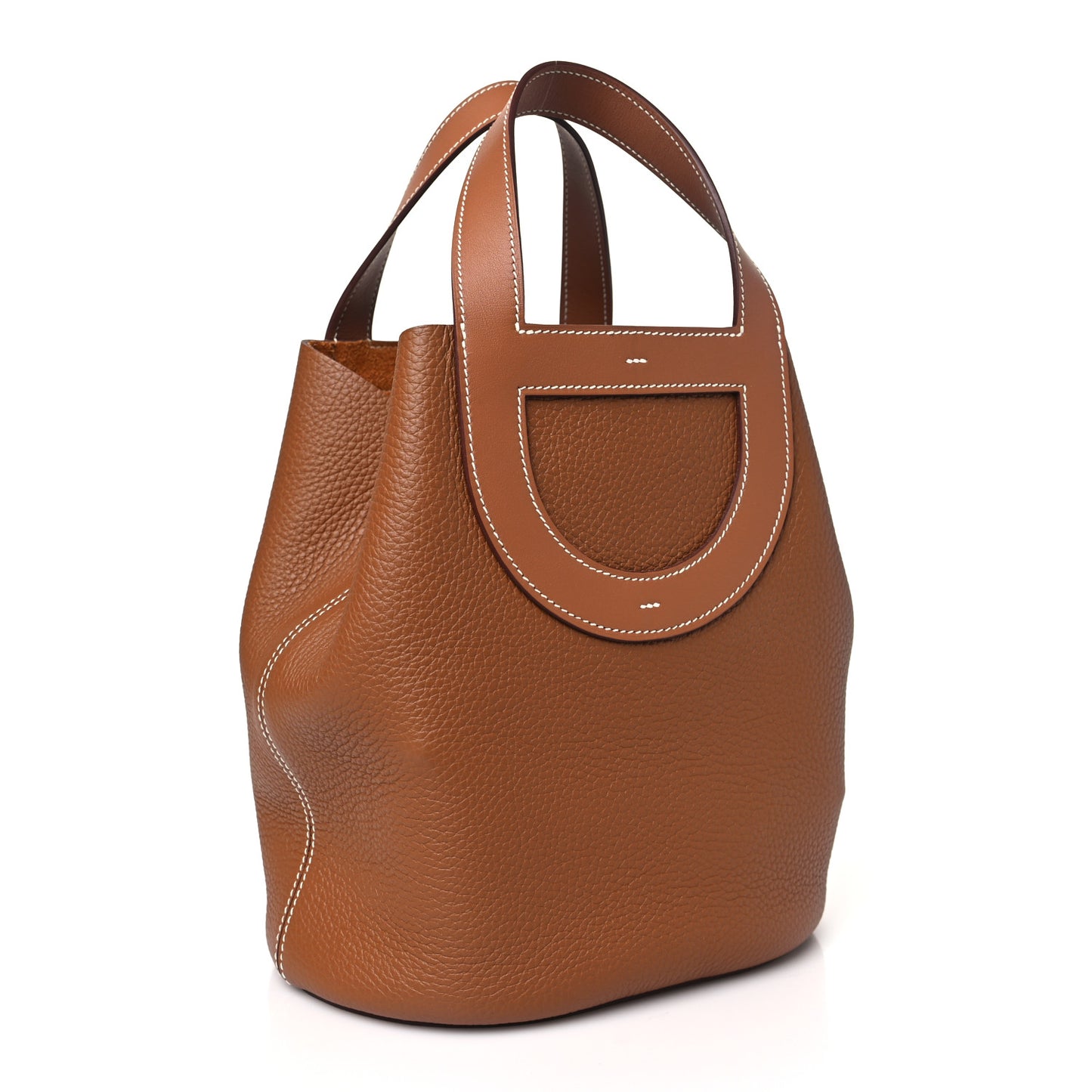 Taurillon Clemence Swift In-The-Loop 23 Bag Gold