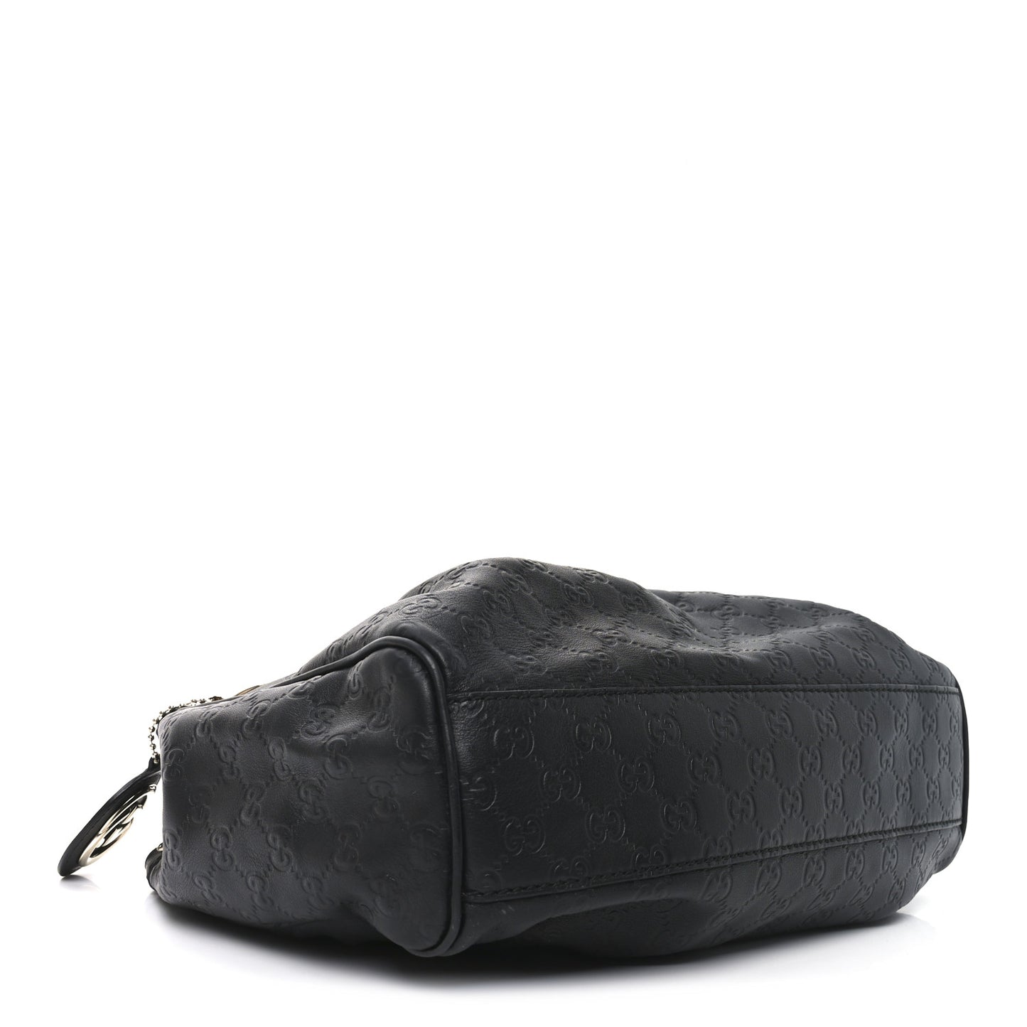 Guccissima Medium Sukey Tote Black