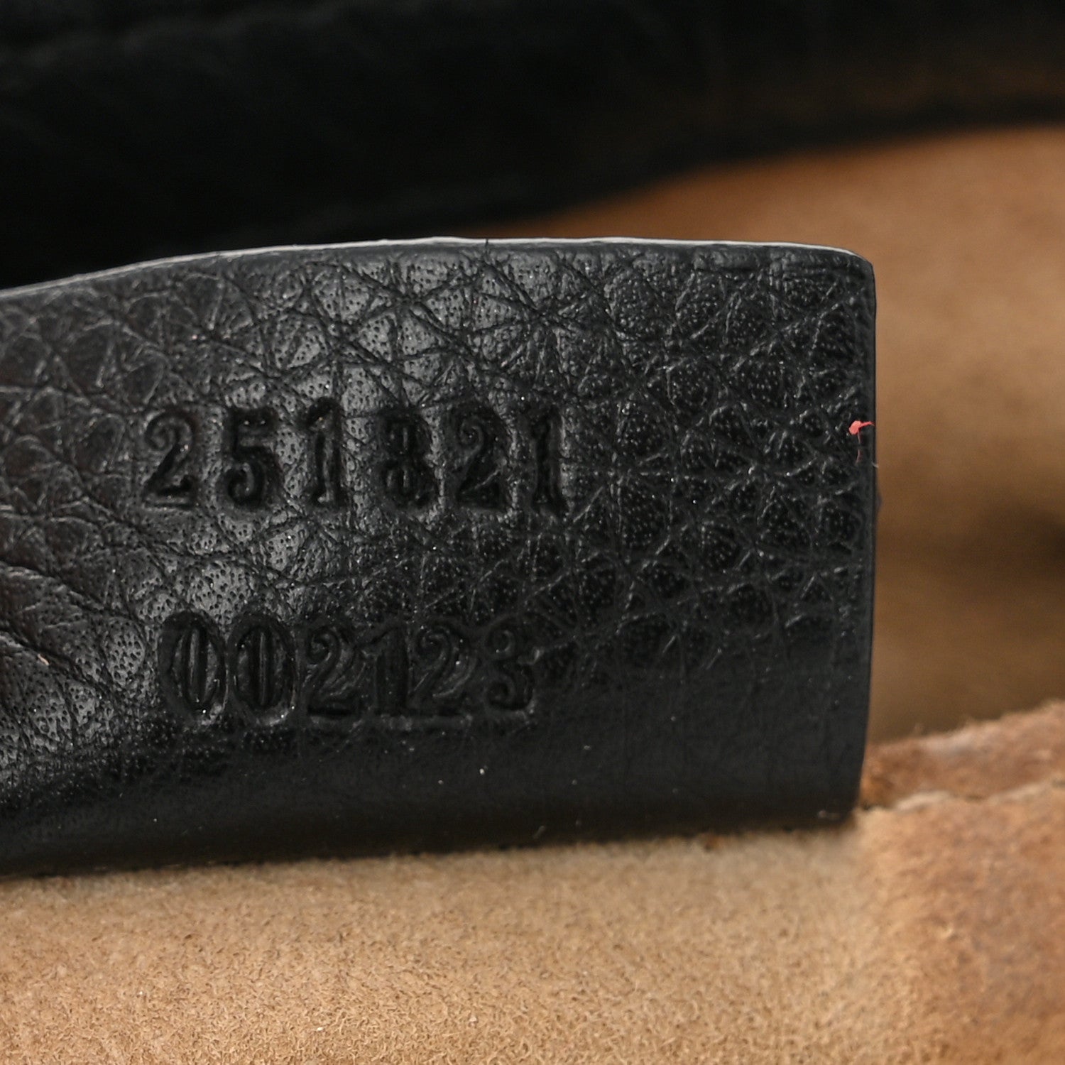 Gucci Pebbled Calfskin Small 1973 Chain Shoulder Bag Black 7 of 10