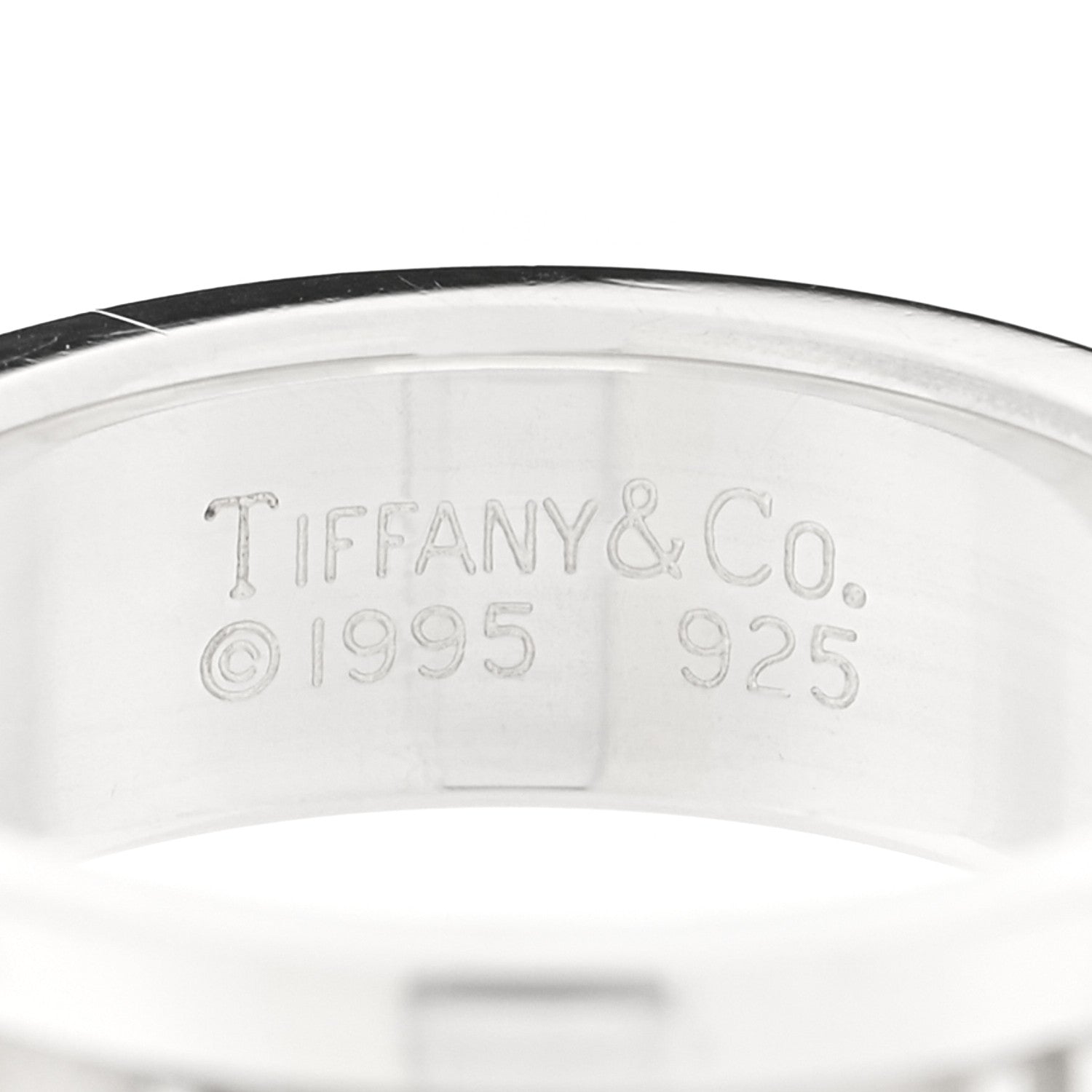 Tiffany Sterling Silver Atlas Ring 50 5.5 1801747 – FASHIONPHILE