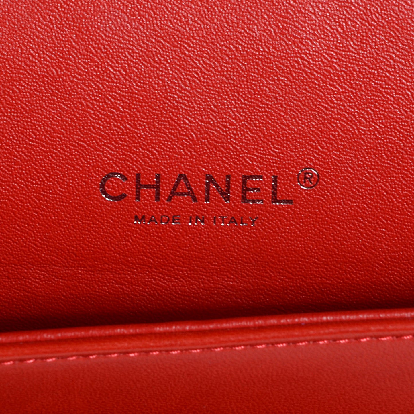 Lambskin Quilted Maxi Double Flap Red