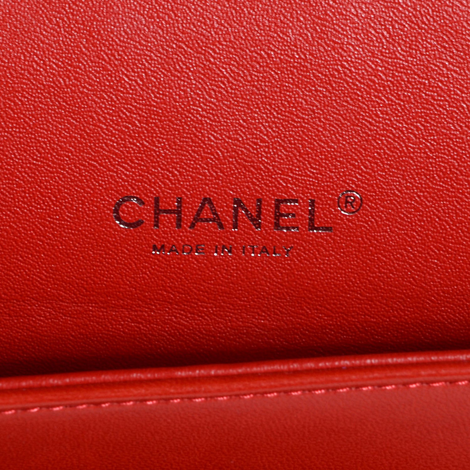 Chanel Lambskin Quilted Maxi Double Flap Red 7 of 10