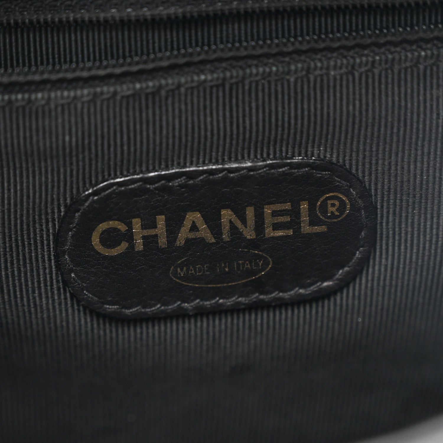 Chanel Caviar CC Backpack Black 6 of 10