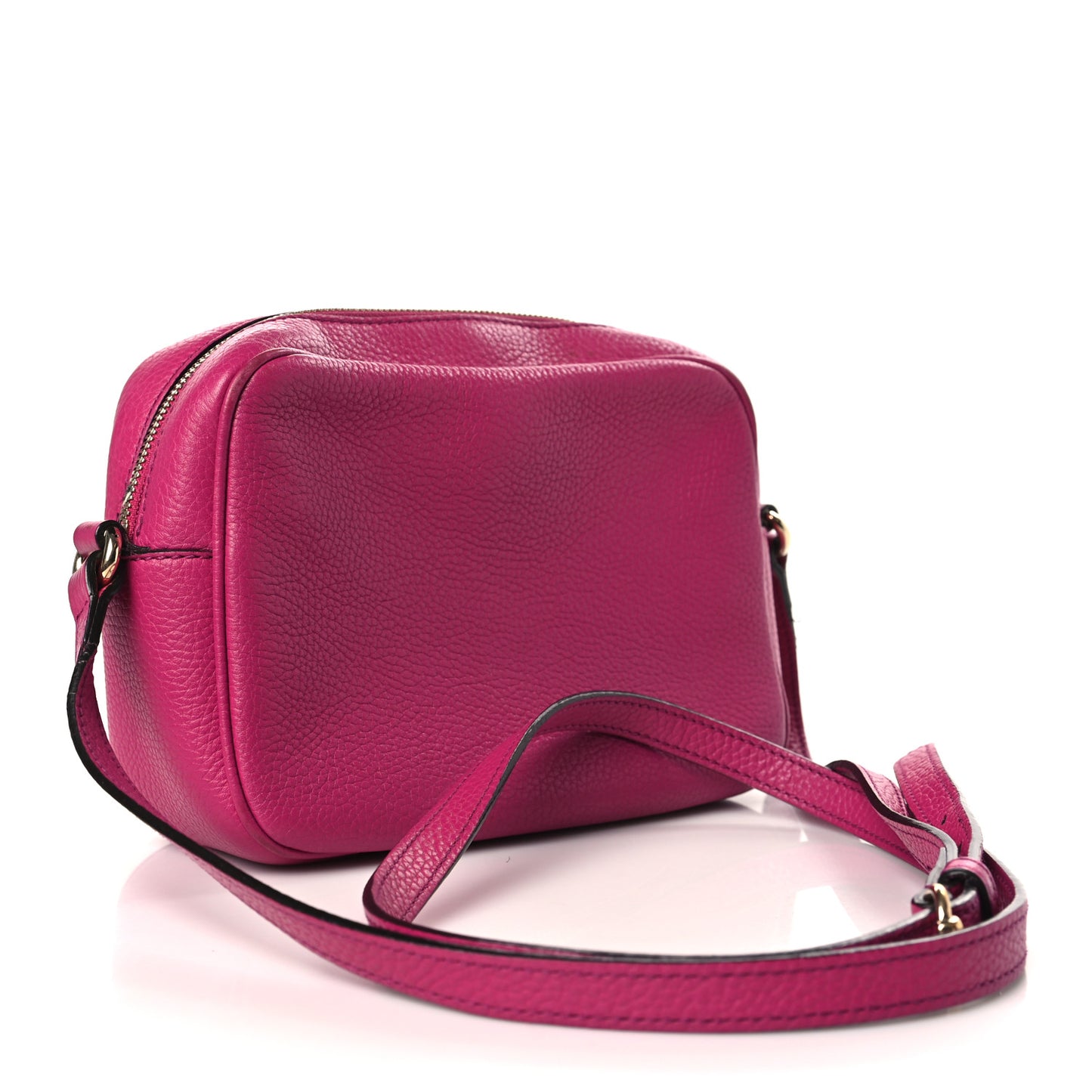 Cellarius Calfskin Small Soho Disco Bag Bright Bouganville