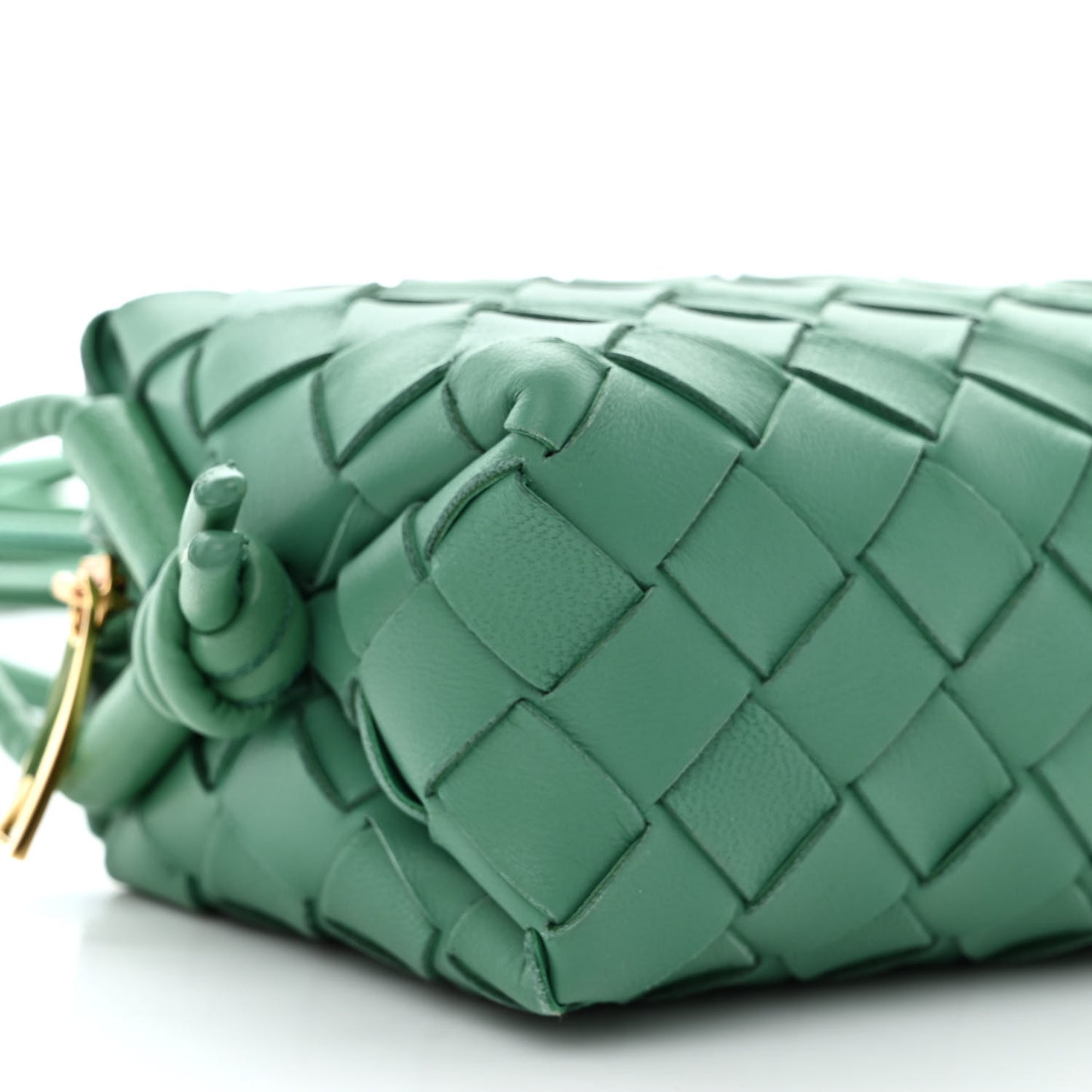 Nappa Intrecciato Candy Loop Camera Bag Mermaid