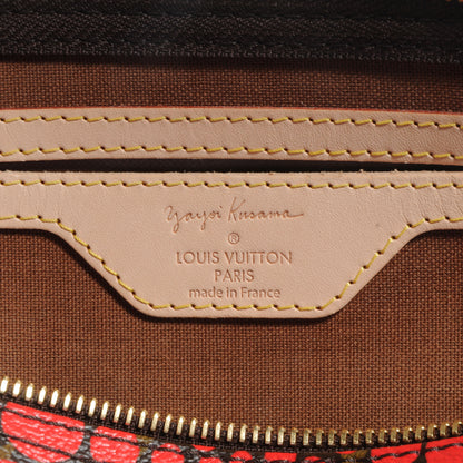 Louis Vuitton Monogram Kusama Town Speedy 30 Red 6 of 8