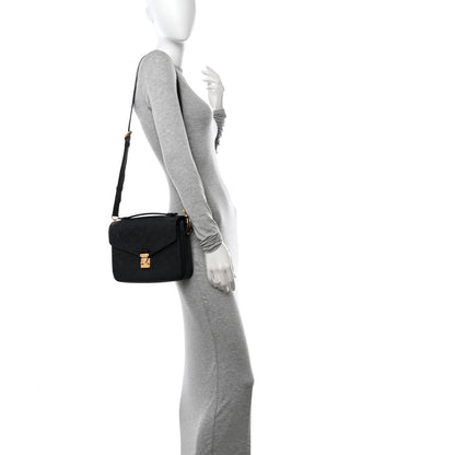 Louis Vuitton Empreinte Pochette Metis Black 2 of 10