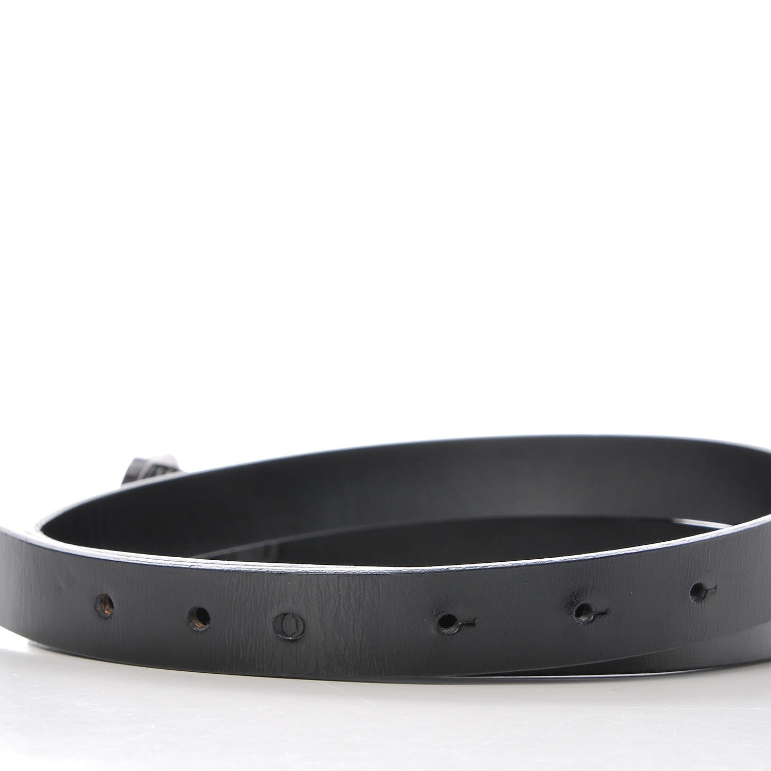 Gucci Calfskin Interlocking G Belt 80 32 Black 4 of 7