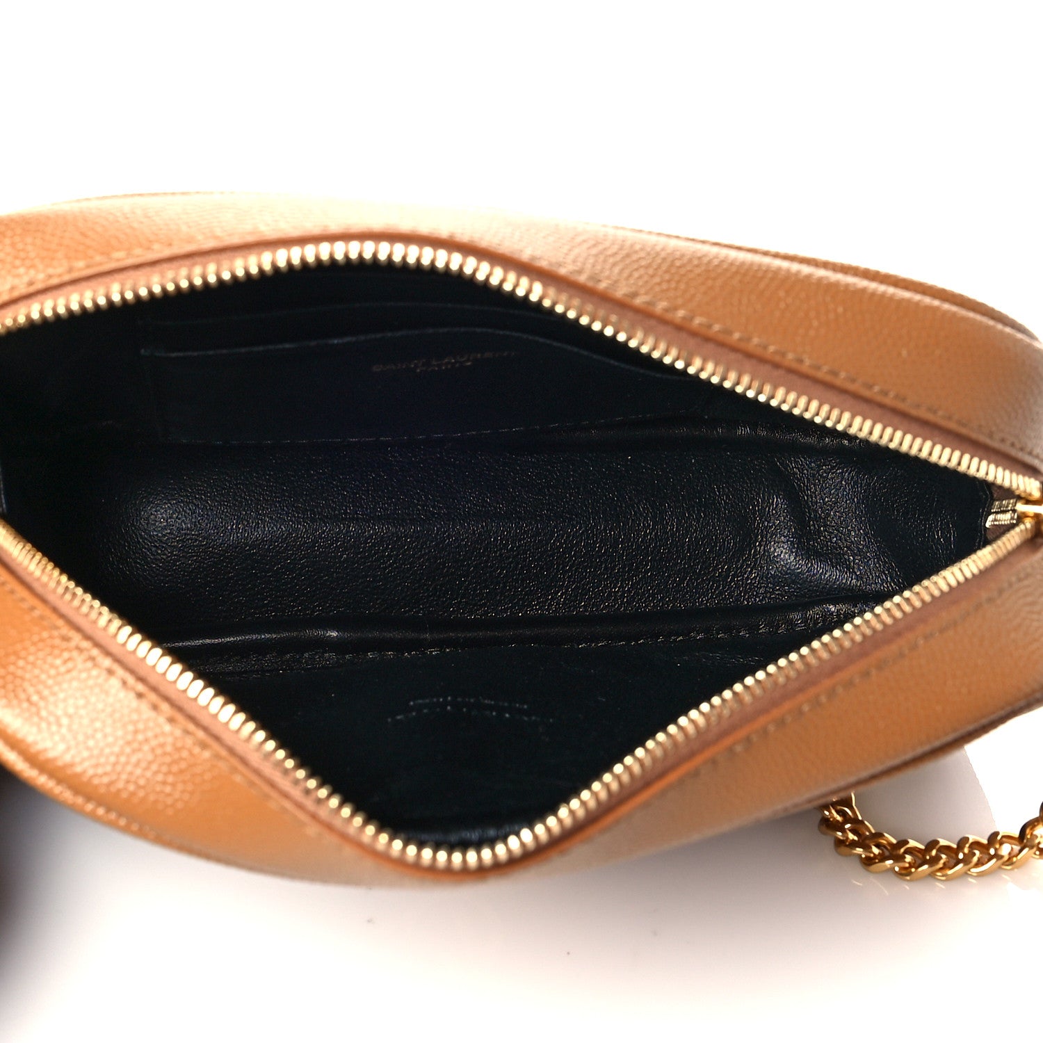 Saint Laurent Grain De Poudre Matelasse Monogram Mini Lou Camera Bag Dune 4 of 9