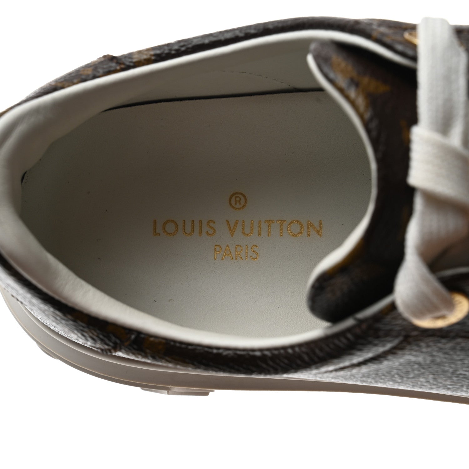 Louis Vuitton Monogram Time Out Sneakers 38 7 of 9