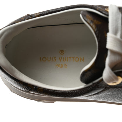 Louis Vuitton Monogram Time Out Sneakers 38 7 of 9
