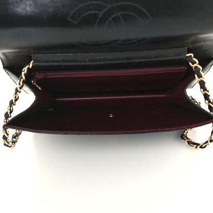 Chanel Lambskin Quilted Jumbo Single Flap Black 4 of 11