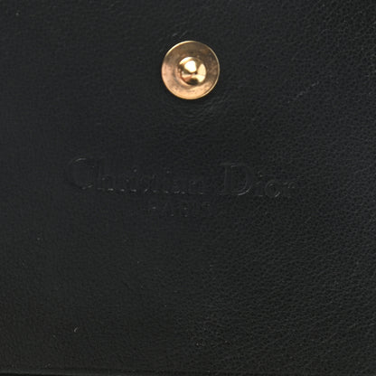 Christian Dior Patent Cannage Mini Lady Dior Wallet Black 6 of 7