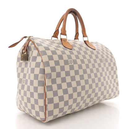 Louis Vuitton Damier Azur Speedy 35 3 of 12