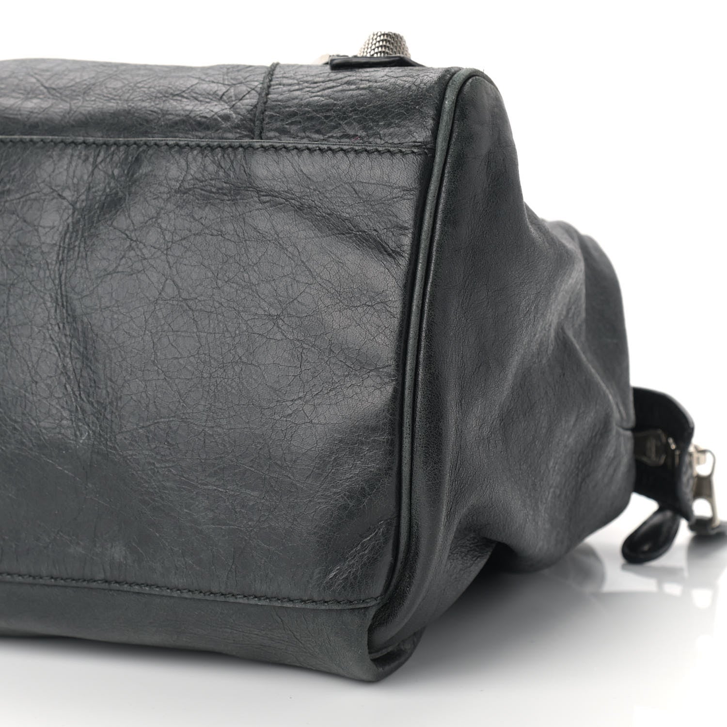 Balenciaga Agneau Giant 21 Silver Hardware Mid Day Black 9 of 13