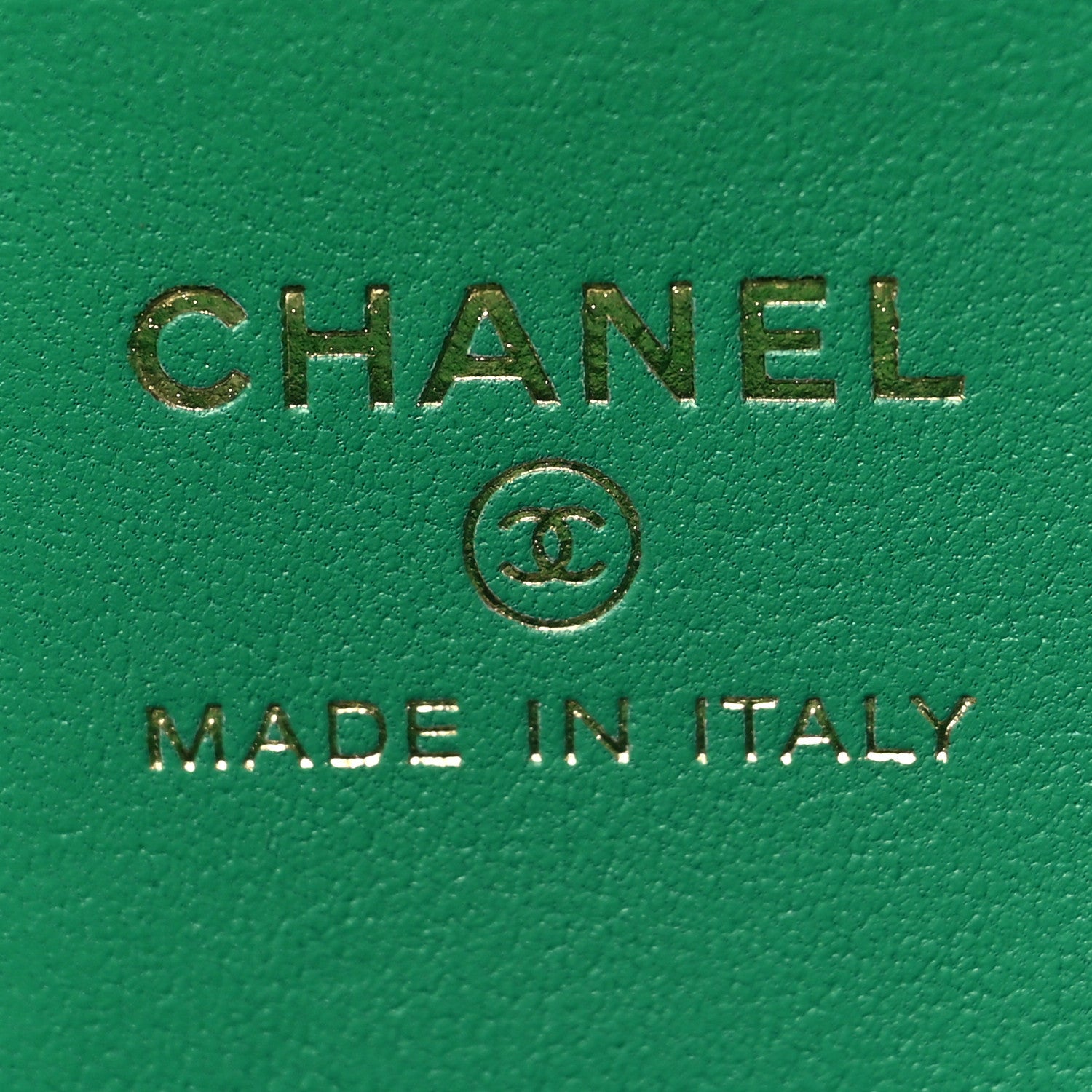 Chanel Lambskin Quilted Afternoon Tea Top Handle Vanity Case With Chain Green 6 of 11