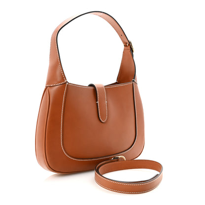 Gucci Calfskin Small Jackie 1961 Hobo Harness Brown 3 of 9